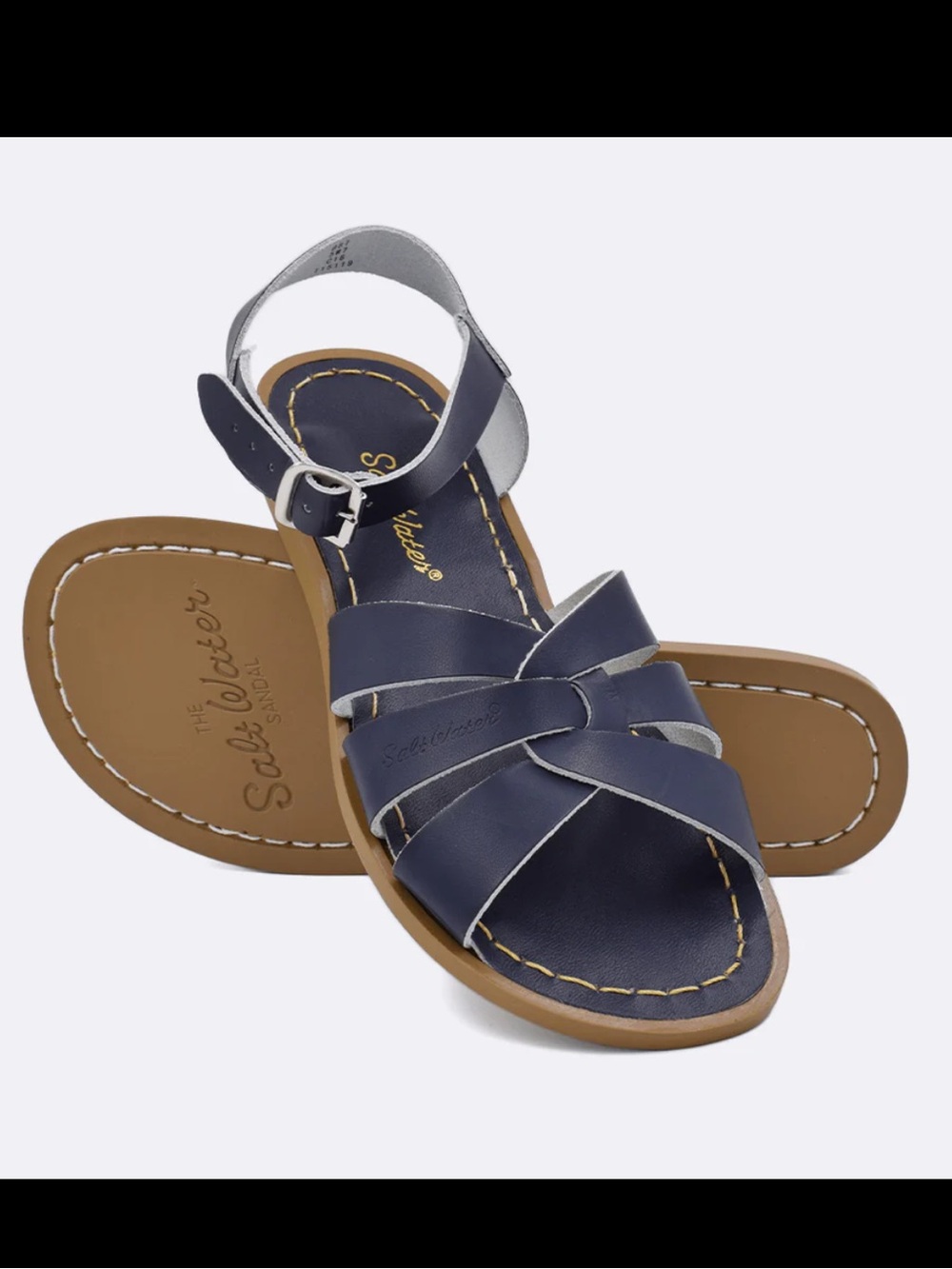 Saltwater sandals original size 9